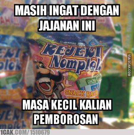 Nostalgia... Agan Pernag Gak Makan Snack Ini ?