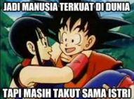 Meme kocak suami takut istri, bikin takut telat pulang rumah