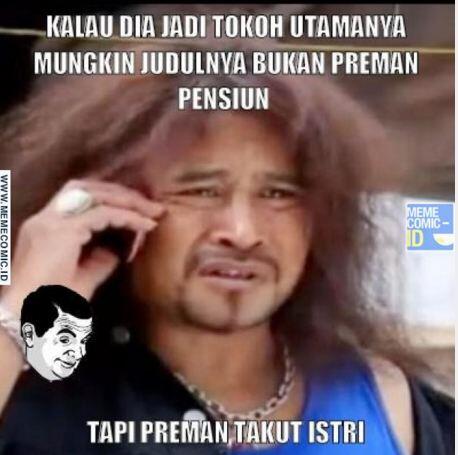 Meme kocak suami takut istri, bikin takut telat pulang rumah