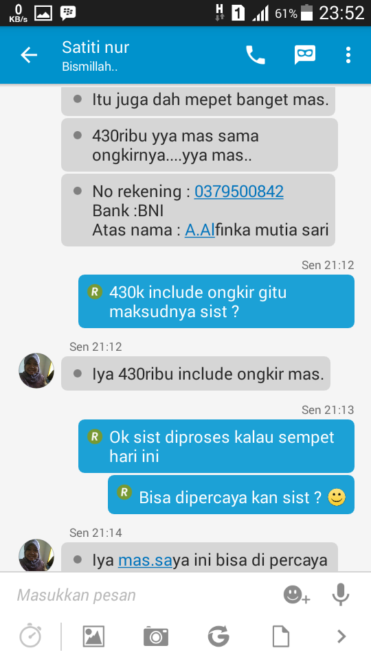 &#91;HELP&#93; Apakah bentuk penipuan ?