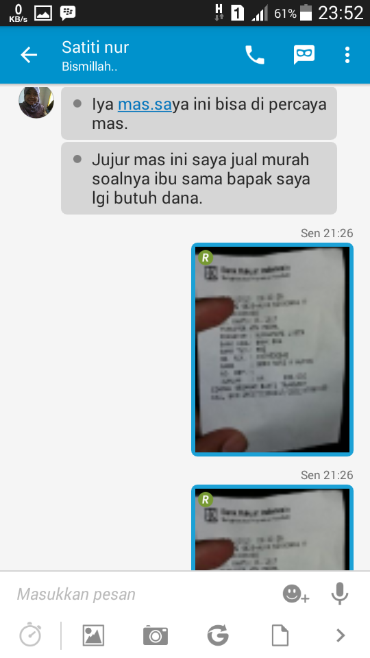 &#91;HELP&#93; Apakah bentuk penipuan ?