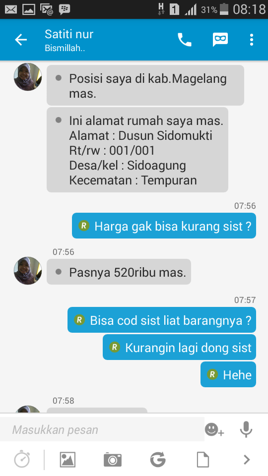 &#91;HELP&#93; Apakah bentuk penipuan ?