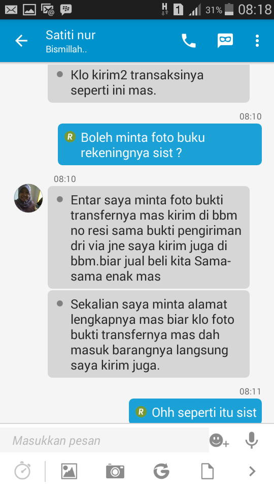 &#91;HELP&#93; Apakah bentuk penipuan ?