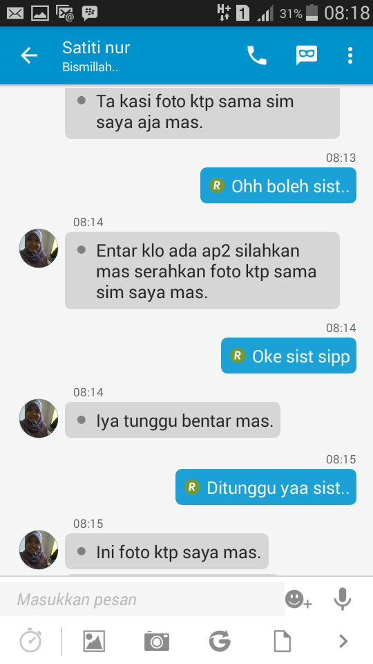 &#91;HELP&#93; Apakah bentuk penipuan ?