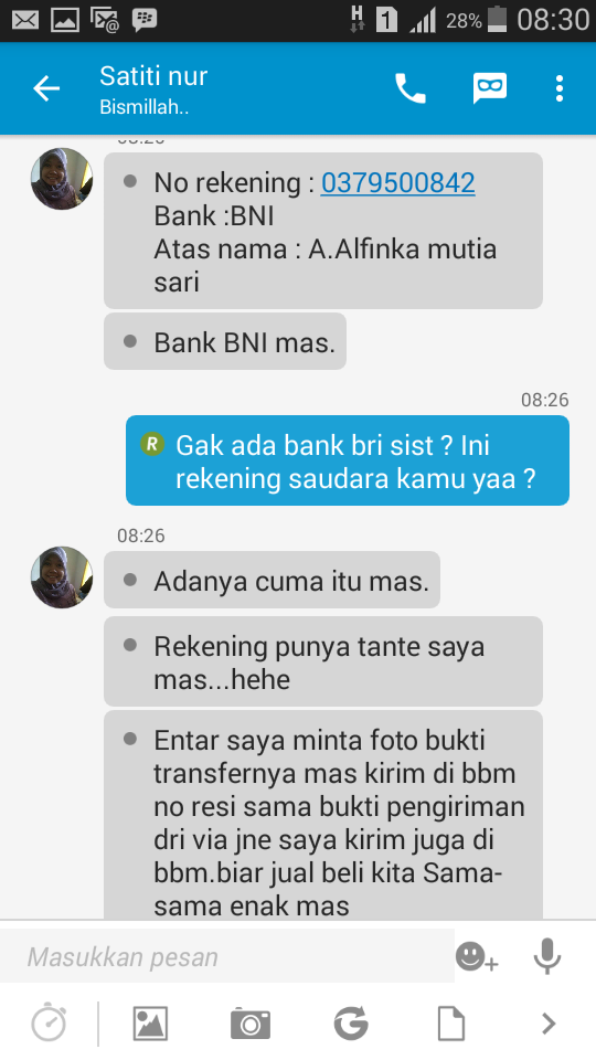 &#91;HELP&#93; Apakah bentuk penipuan ?