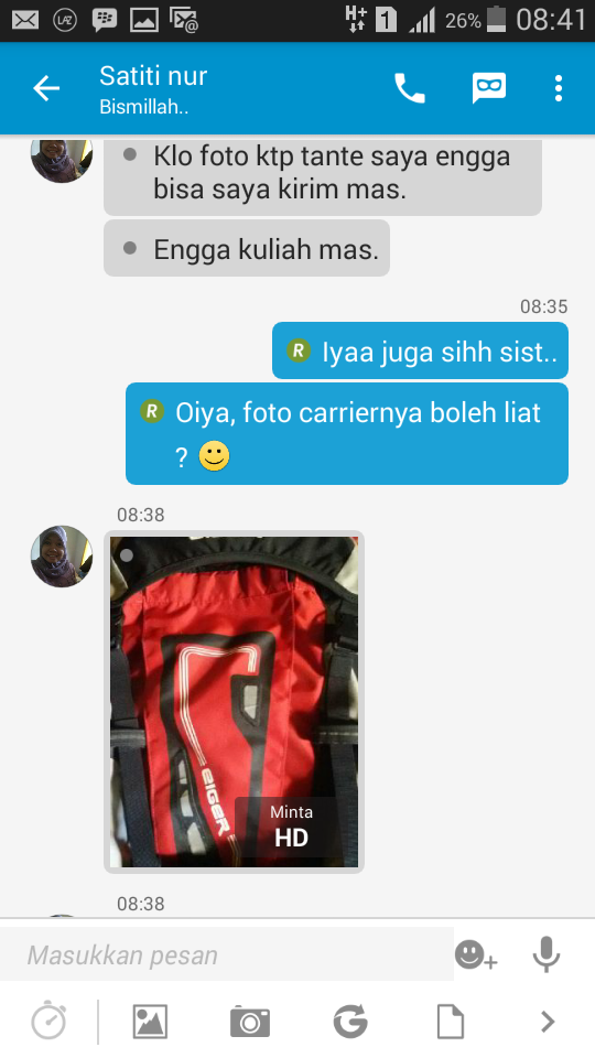 &#91;HELP&#93; Apakah bentuk penipuan ?