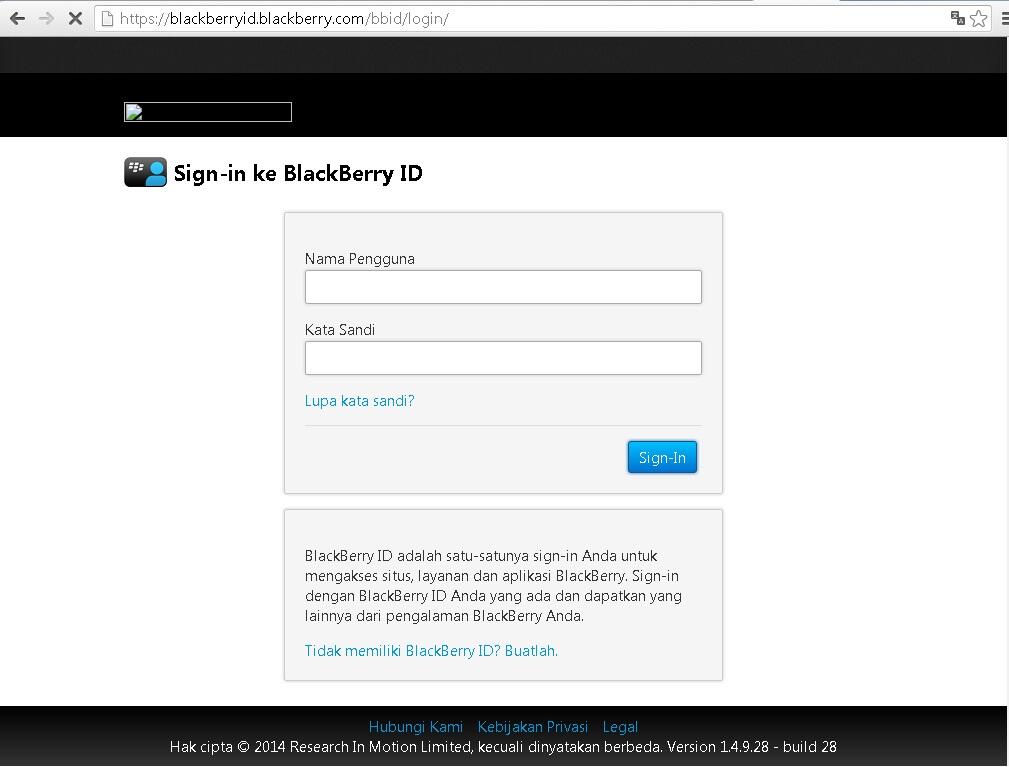 Waspada Peretasan Akun BlackBerry ID Anda melalui Pesan Broadcast berisi link Video