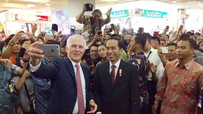 Presidenku Hebat Dikagumi Pejabat Bangsa Lain, PM Australia Selfie dengan Jokowi