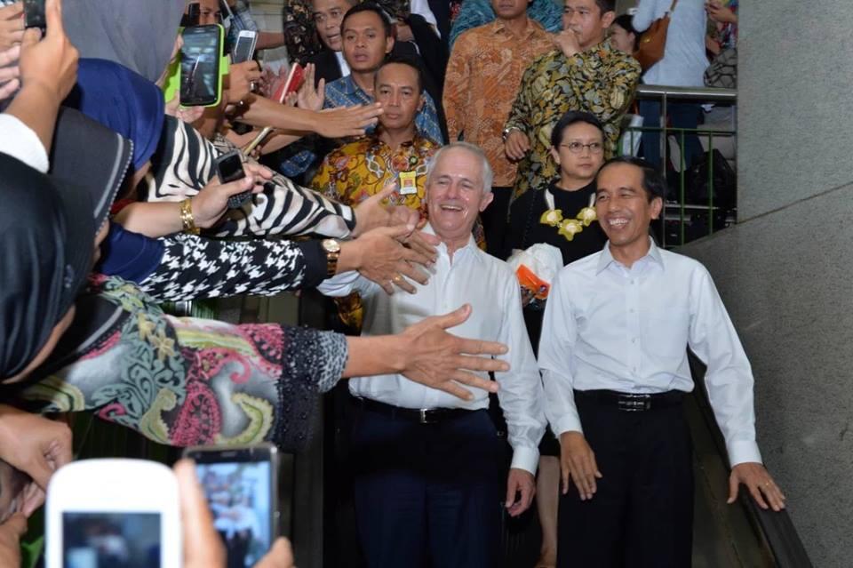 Presidenku Hebat Dikagumi Pejabat Bangsa Lain, PM Australia Selfie dengan Jokowi