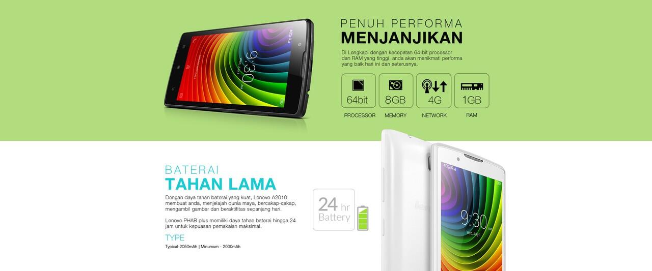 &#91;OFFICIAL LOUNGE&#93; Lenovo A2010 - Smartphone 4G LTE Paling Terjangkau di Kelasnya.