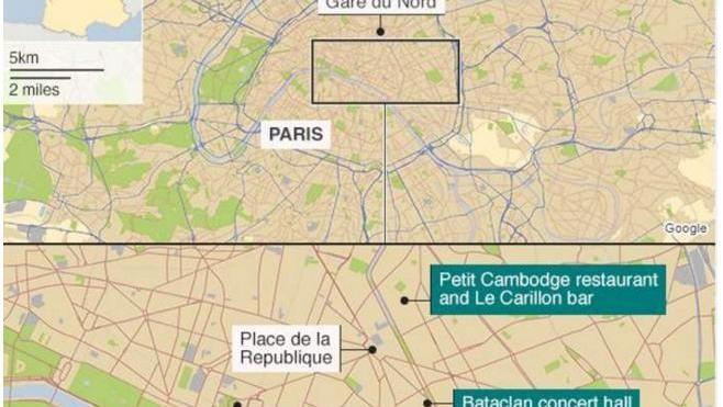 PARIS BERDUKA.TEROR TERJADI LAGI DI PARIS!!!.140 ORANG TEWAS DI TEMBAK TERORIS