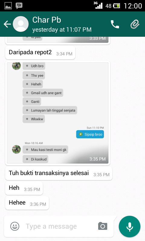 SURAT TERBUKA UNTUK ID akhtarrizvi PENIPUAN JUAL CHAR PB GARENA