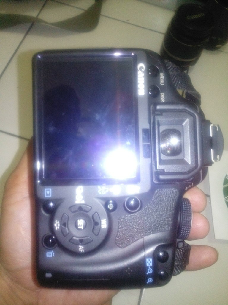 kamera DSLR Canon Eos 500 D kit