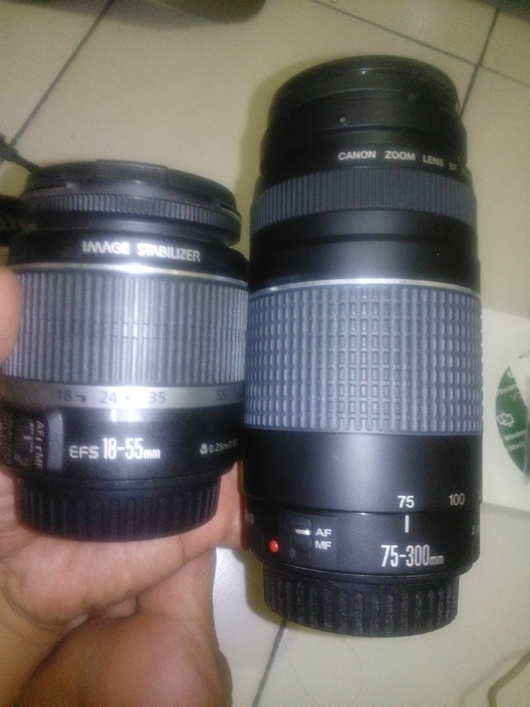 kamera DSLR Canon Eos 500 D kit