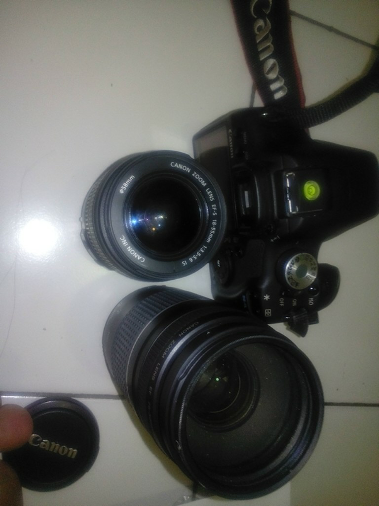 kamera DSLR Canon Eos 500 D kit