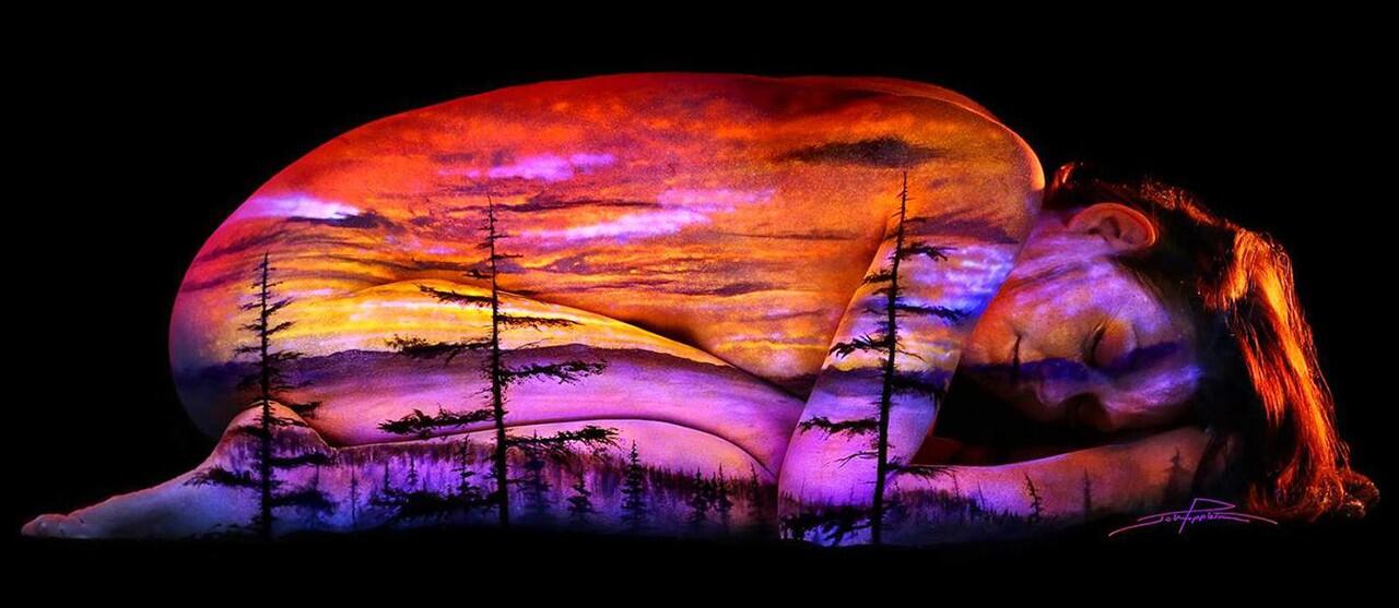 10 Karya Seni Lukis Tubuh yang Menakjubkan