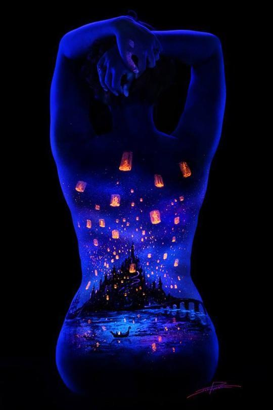 10 Karya Seni Lukis Tubuh yang Menakjubkan