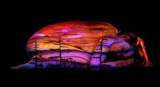 10 Karya Seni Lukis Tubuh yang Menakjubkan