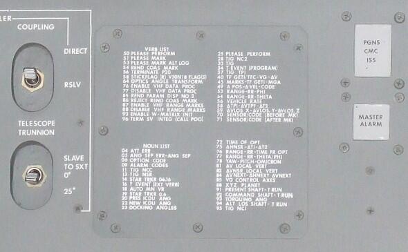 Ini Nih Komputer Neil Armstrong di Pesawat Apollo saat Mendarat di Bulan!!