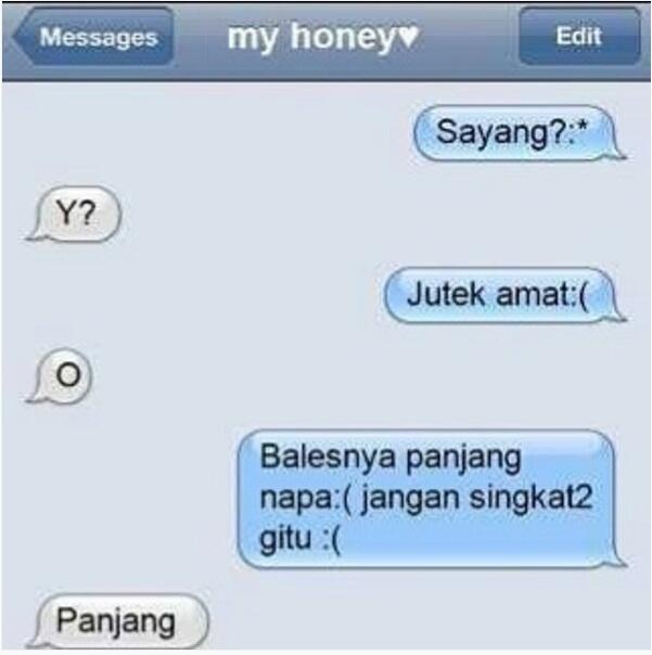 23 Balasan SMS bikin tertawa, di keseharian kita.