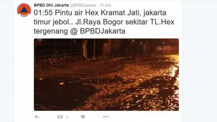 Katulampa Siaga 1, Warga Bantaran Ciliwung Diimbau Waspada Banjir
