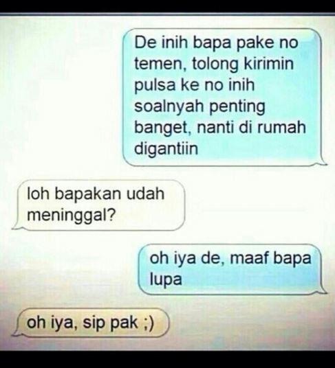 16 Foto balasan SMS penipuan yang bikin ketawa ngakak