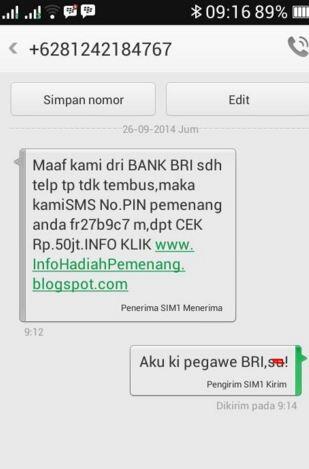 16 Foto balasan SMS penipuan yang bikin ketawa ngakak