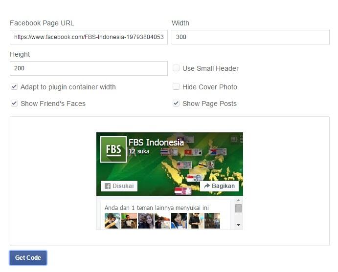 CARA MUDAH BUAT PLUG IN FACEBOOK FANS PAGE DI BLOG