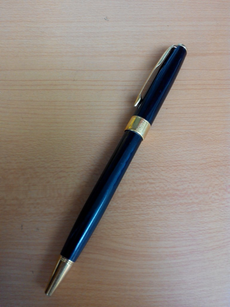 PARKER Sonnet Premier Black 18K Goldplated Ballpoint ORIGINAL FRANCE MADE