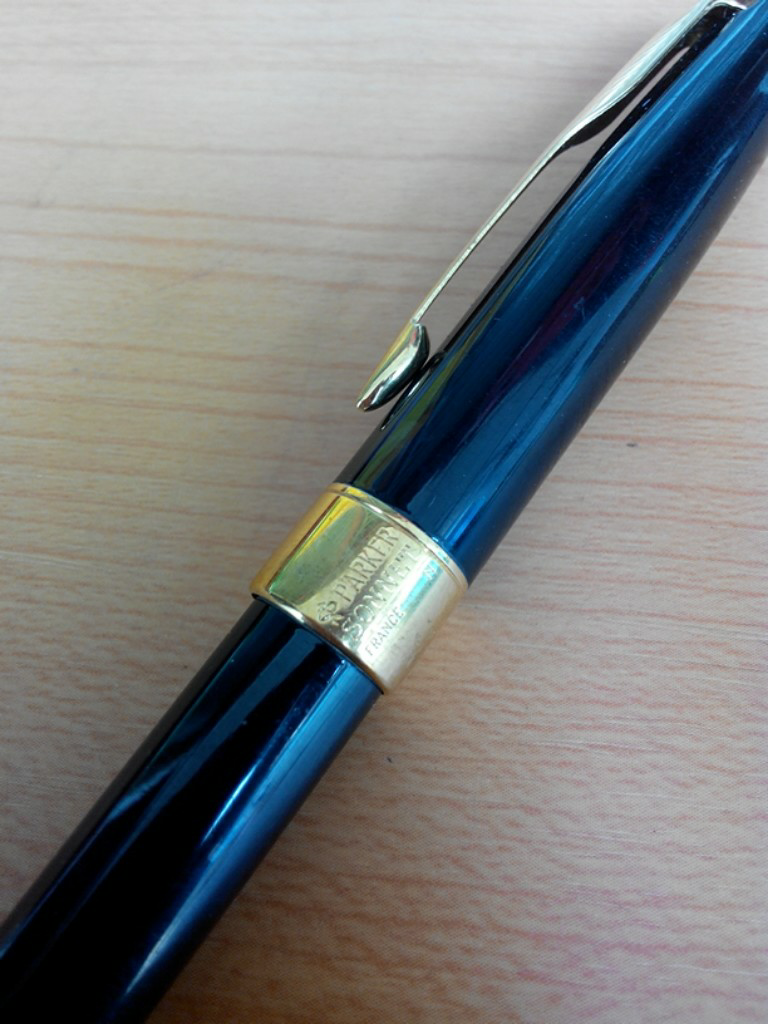 PARKER Sonnet Premier Black 18K Goldplated Ballpoint ORIGINAL FRANCE MADE