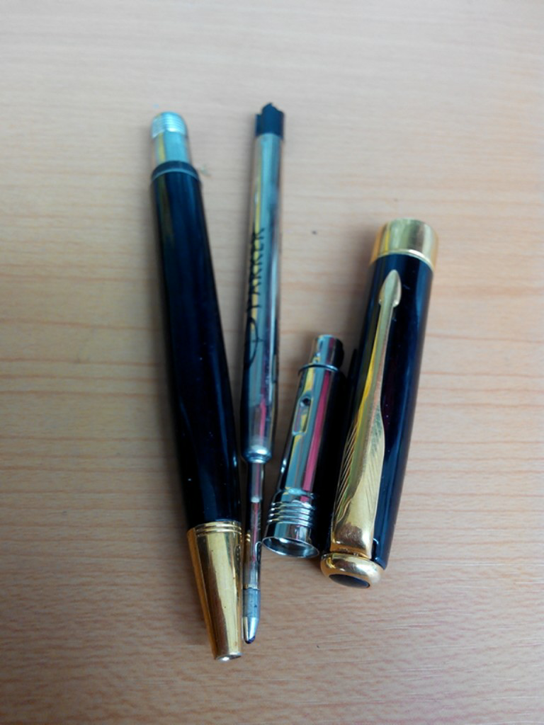 PARKER Sonnet Premier Black 18K Goldplated Ballpoint ORIGINAL FRANCE MADE