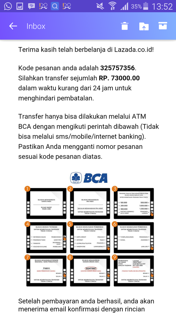 LAZADA (1st time belanja, lgsg mengecewakan)