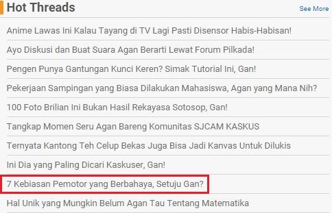 7 Fakta Pemotor Indonesia yang Bikin Banyak Orang Meninggal di Jalan