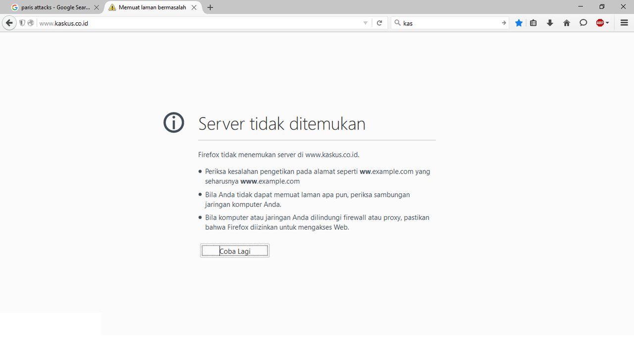 Kecepatan Lambat dan Hanya Bisa Buka GOOGLE!