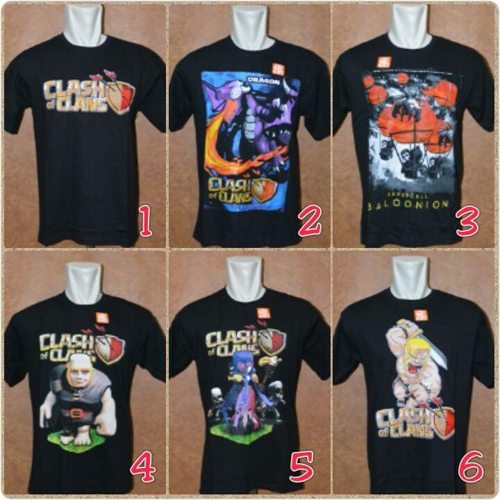 terjual kaos tshirt distro coc clash of clan wizard terjual kaos tshirt distro coc clash of clan wizard