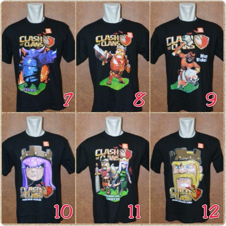 terjual kaos tshirt coc clash of clans harga termurah top quality kaskus terjual kaos tshirt coc clash of clans harga termurah top quality kaskus