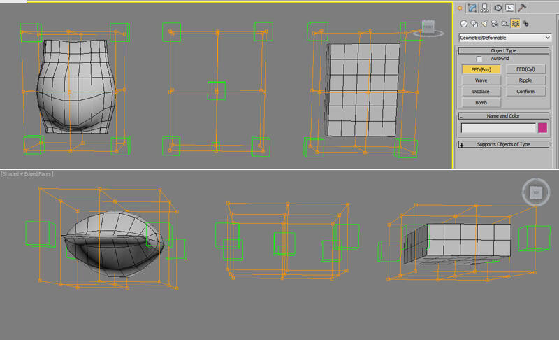 Anamorphic Animation - w Link XForm
