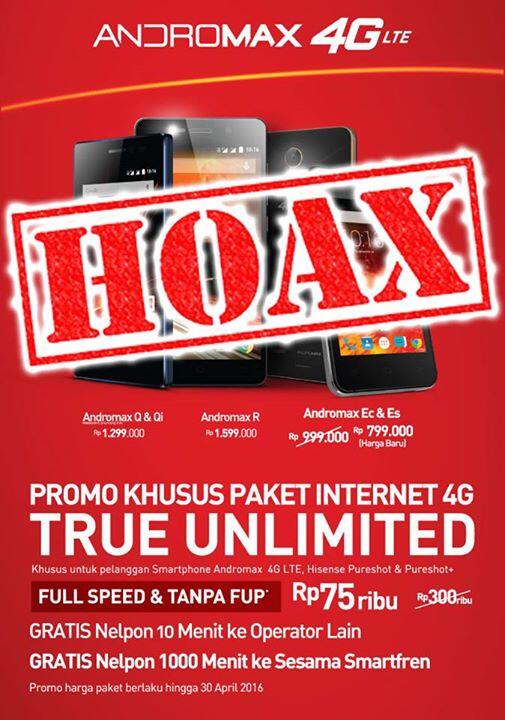 &#91;WASPADA&#93; Promo Paket Internet SMARTFREN TRUE UNLIMITED Ternyata PENUH KEPALSUAN