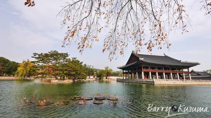 Gyeongbokgung Istana terindah di Korea.