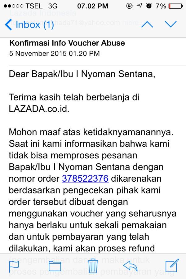 surat terbuka untuk lazada