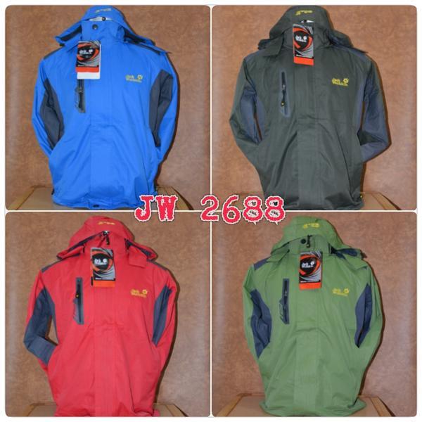 Jaket Gunung Outdoor Waterproof |TNF North Face JWS Jackwolfskin Nike Adidas