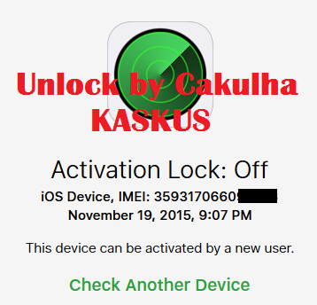 JASA UNLOCK IPHONE/CARIER/ICLOUD LOST 100% RATIO SUKSES GAN!!!