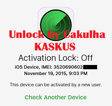 JASA UNLOCK IPHONE/CARIER/ICLOUD LOST 100% RATIO SUKSES GAN!!!