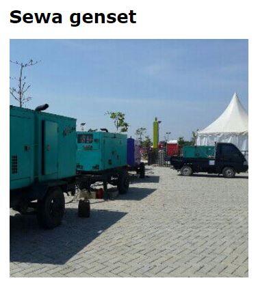 Rental Genset JABODETABEK