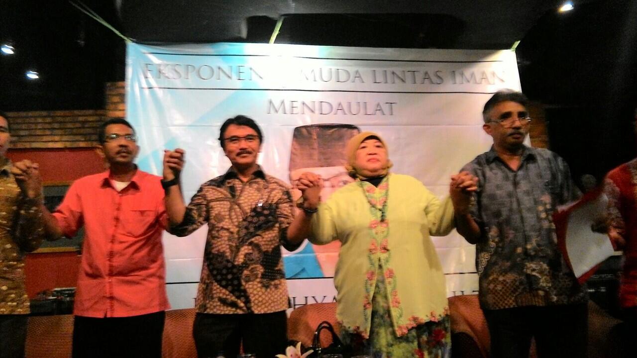 ADHYAKSA DAULT DIDAULAT ADIK KANDUNG GUS DUR LILY WAHID DAN PARA PENDETA