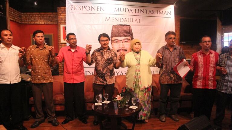 Sejumlah Tokoh Lintas Agama dan Adik Gus Dur Mendaulat Adhyaksa Dault Maju Cagub DKI