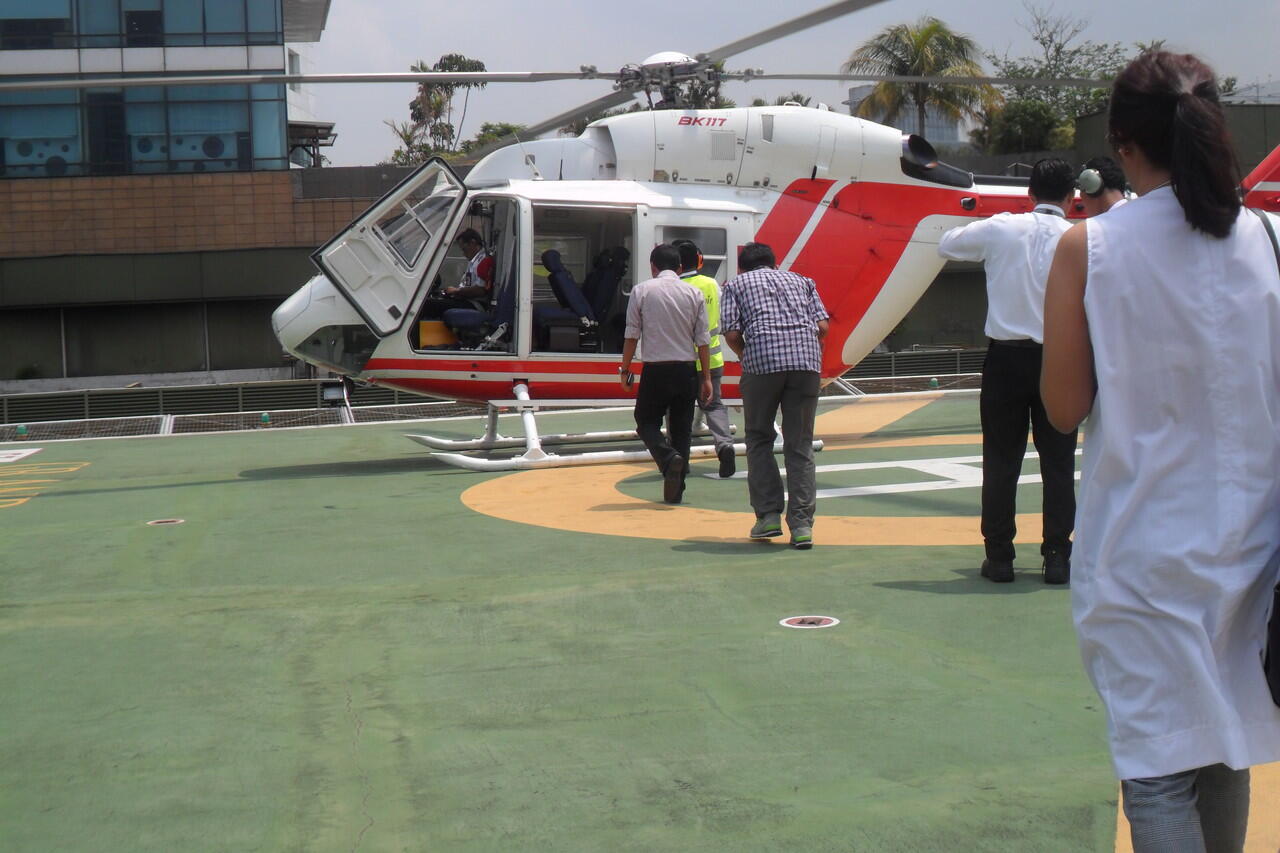 #UberCHOPPER Terbang di Langit Jakarta