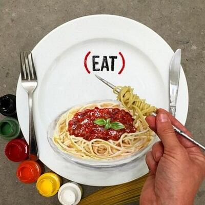 Jangan Dimakan!! Ini Cuma Lukisan 3D.