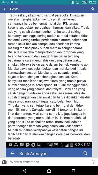 &#91;Late's NEWS&#93; Beginilah Kelakuan Orang2 BPJS Kesehatan Divre II Riau yang Foya-foya