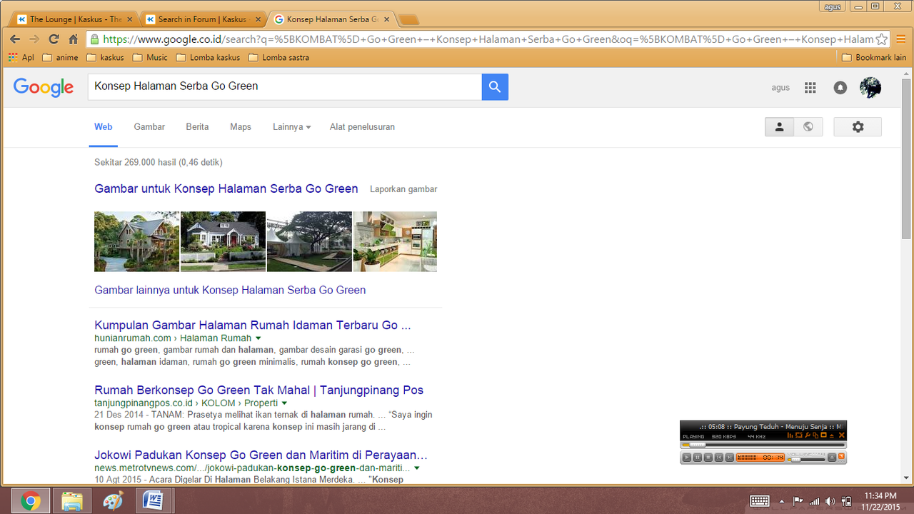 Konsep Halaman Serba Go Green